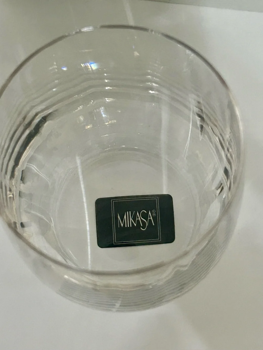 Mikasa STEPHANIE Double Old Fashioned Tumbler Set of 4 New in Box